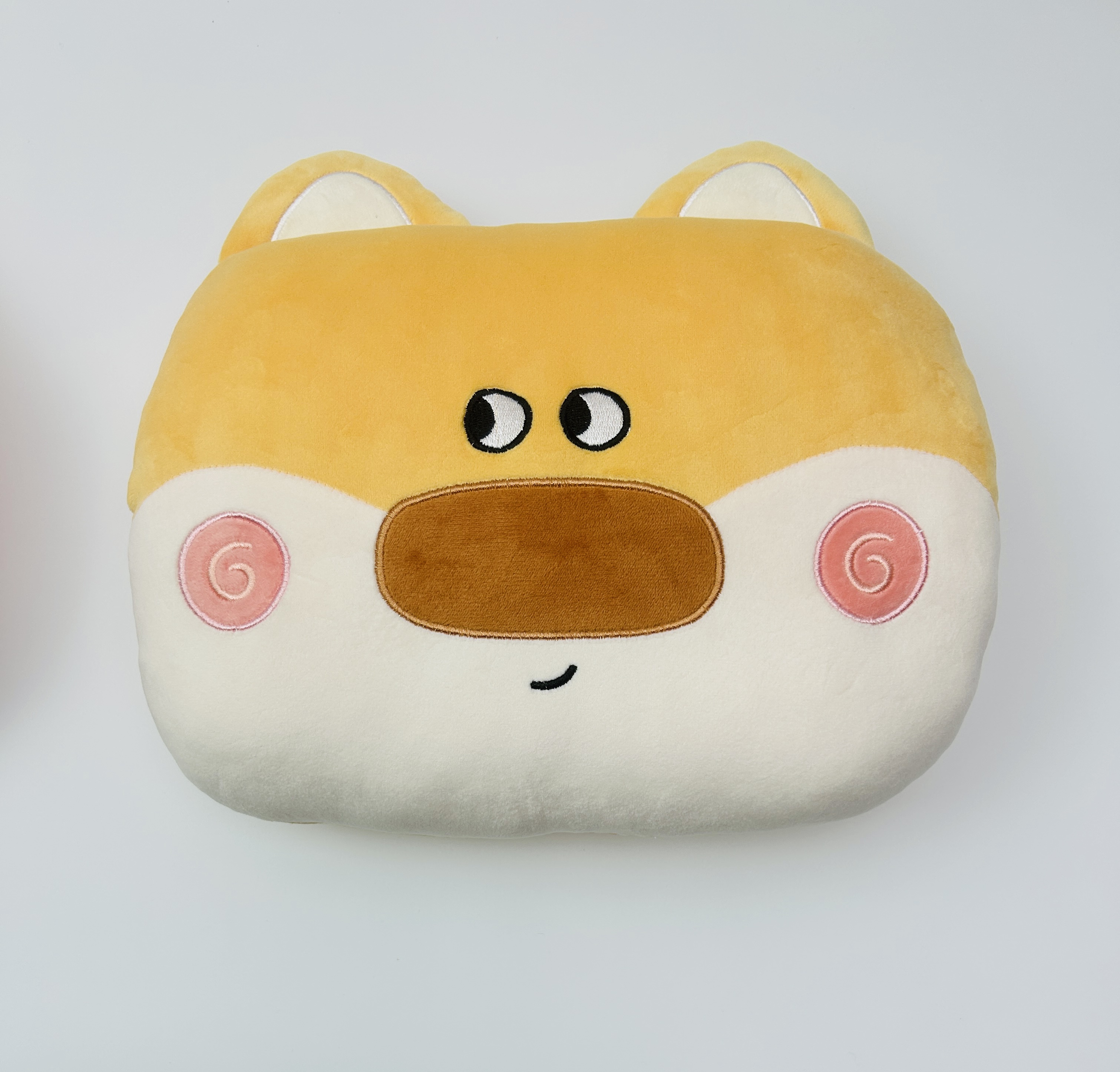 Cartoon piglet, Shiba Inu, mouse plush warm hands, animal intervention, throw pillow, claw machine winter gifts in stock details Picture