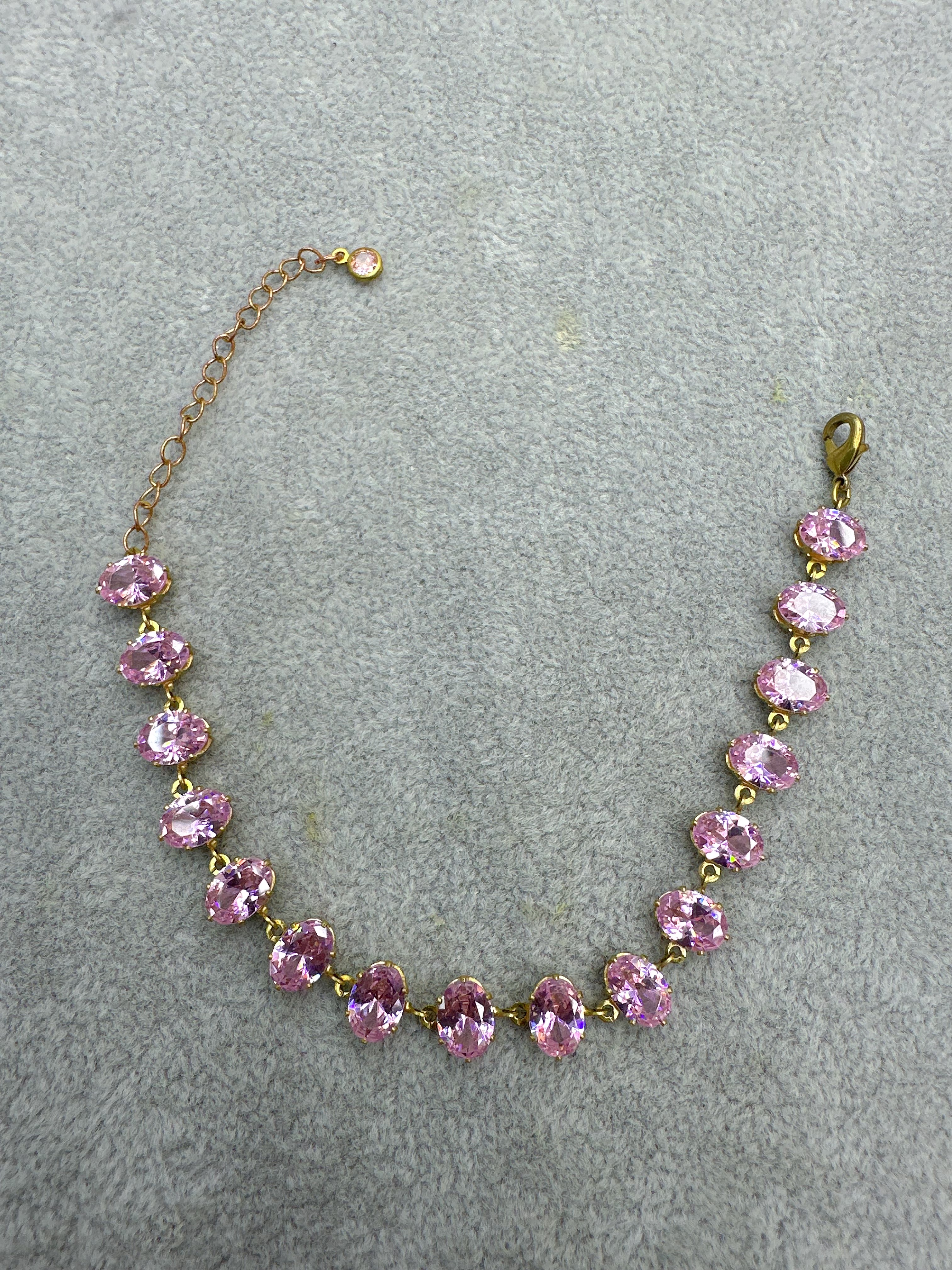 Fashionable and trendy colorful zircon bracelet DIY finished jewelry, versatile and elegant zircon bracelet detail image 2