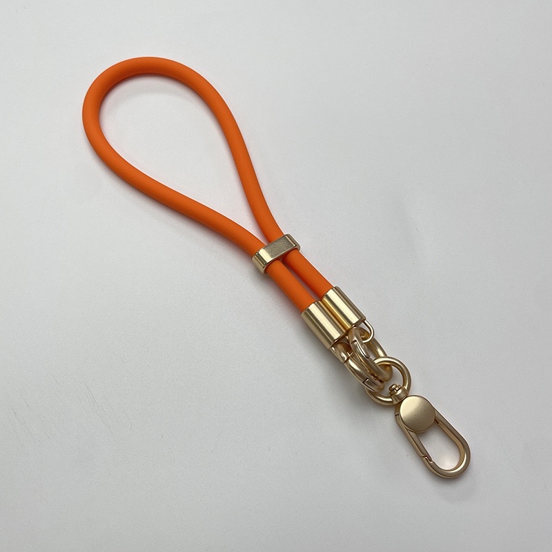 6mm liquid silicone wrist strap with adjustable lock, versatile dopamine color details Picture