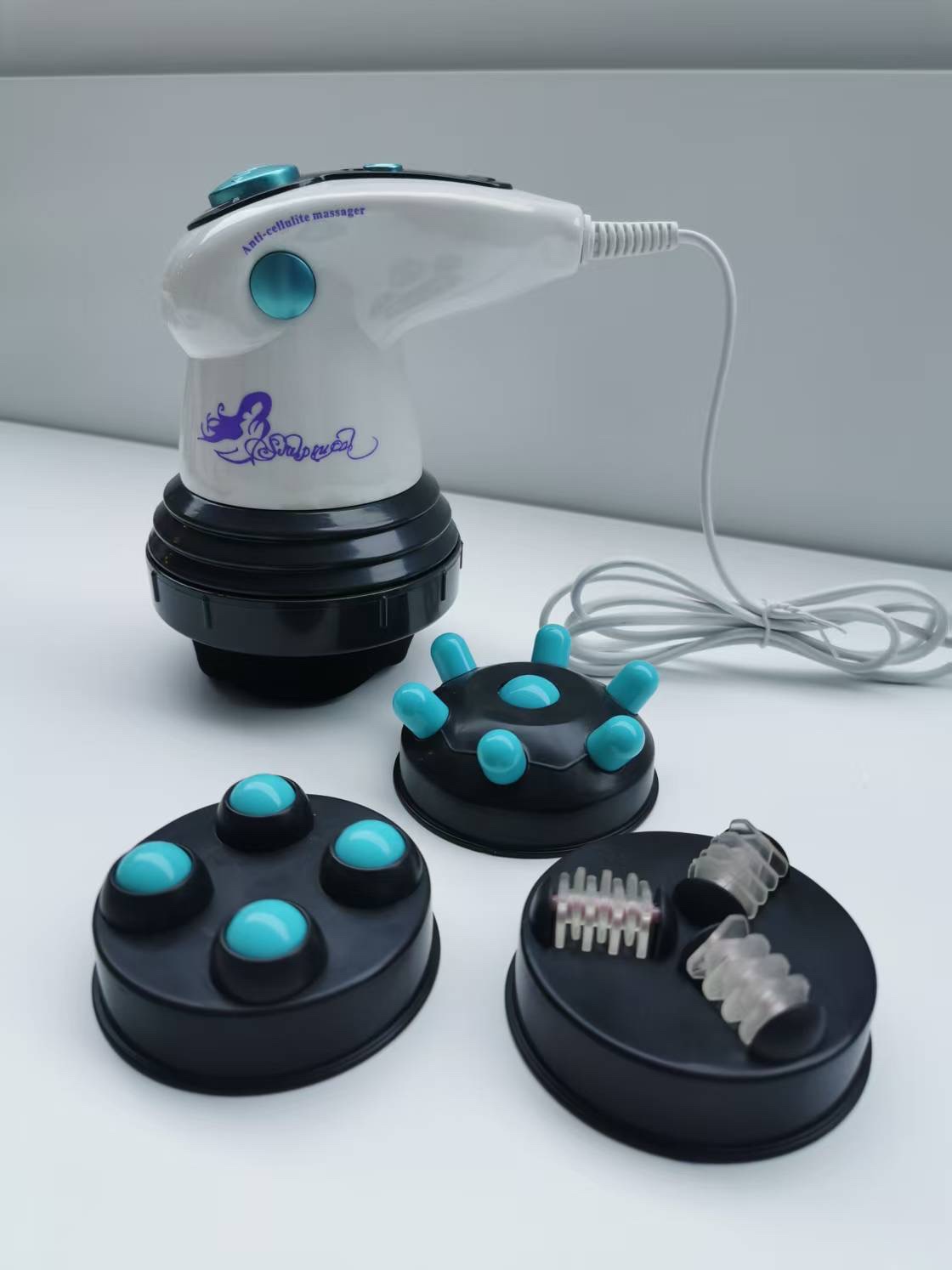 Multi-functional fat pushing machine, massager, vibration massager, household electric massage hammer, full-body health and beauty massager Specification image