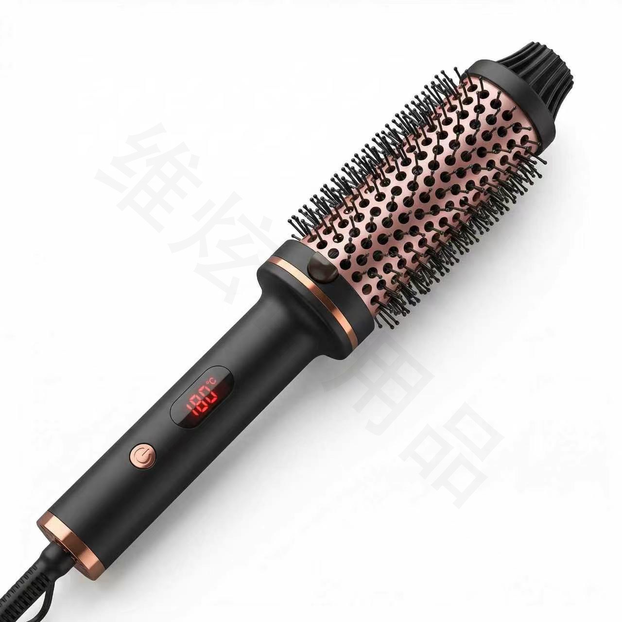 跨境梳卷发电热梳多功能卷直发梳负离子滚筒梳卷发器直卷两用护发 Application Scenario