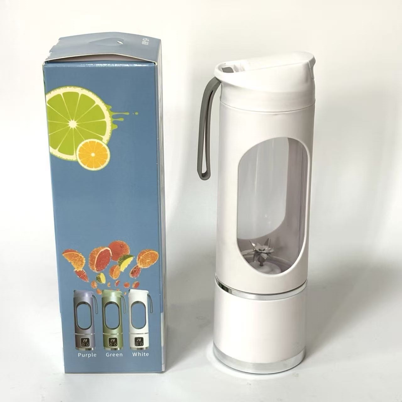 خلاط آلي كامل لكأس عصارة منقول متعدد الأغراض يتألف من 12 كأسا Item Picture
