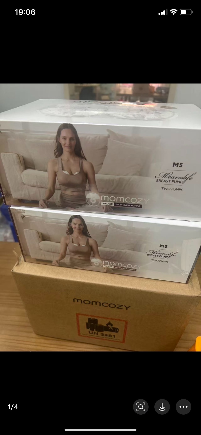 Momcozy M5 Bilateral Milk Suction Device Specification image