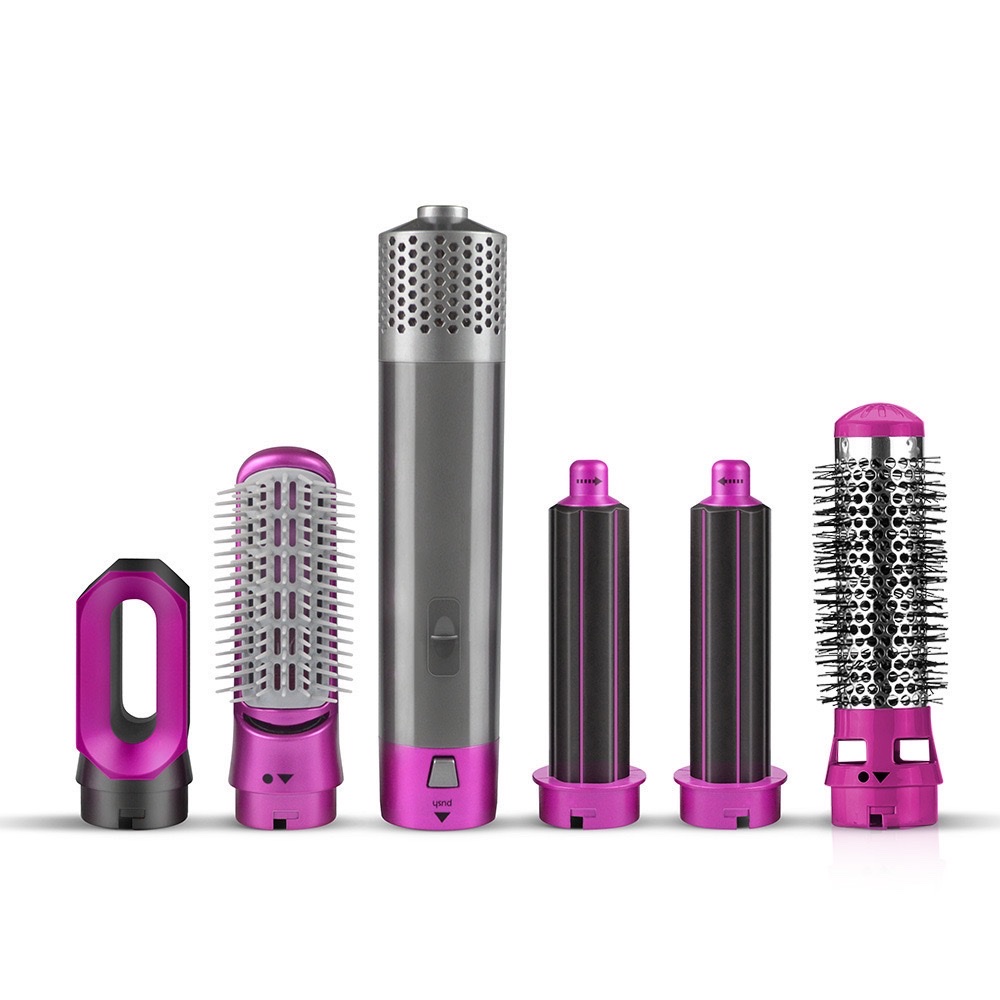 Amazon's best-selling five-in-one hot air comb, hair dryer, curling hair dryer, straightening comb and hair dryer details Picture