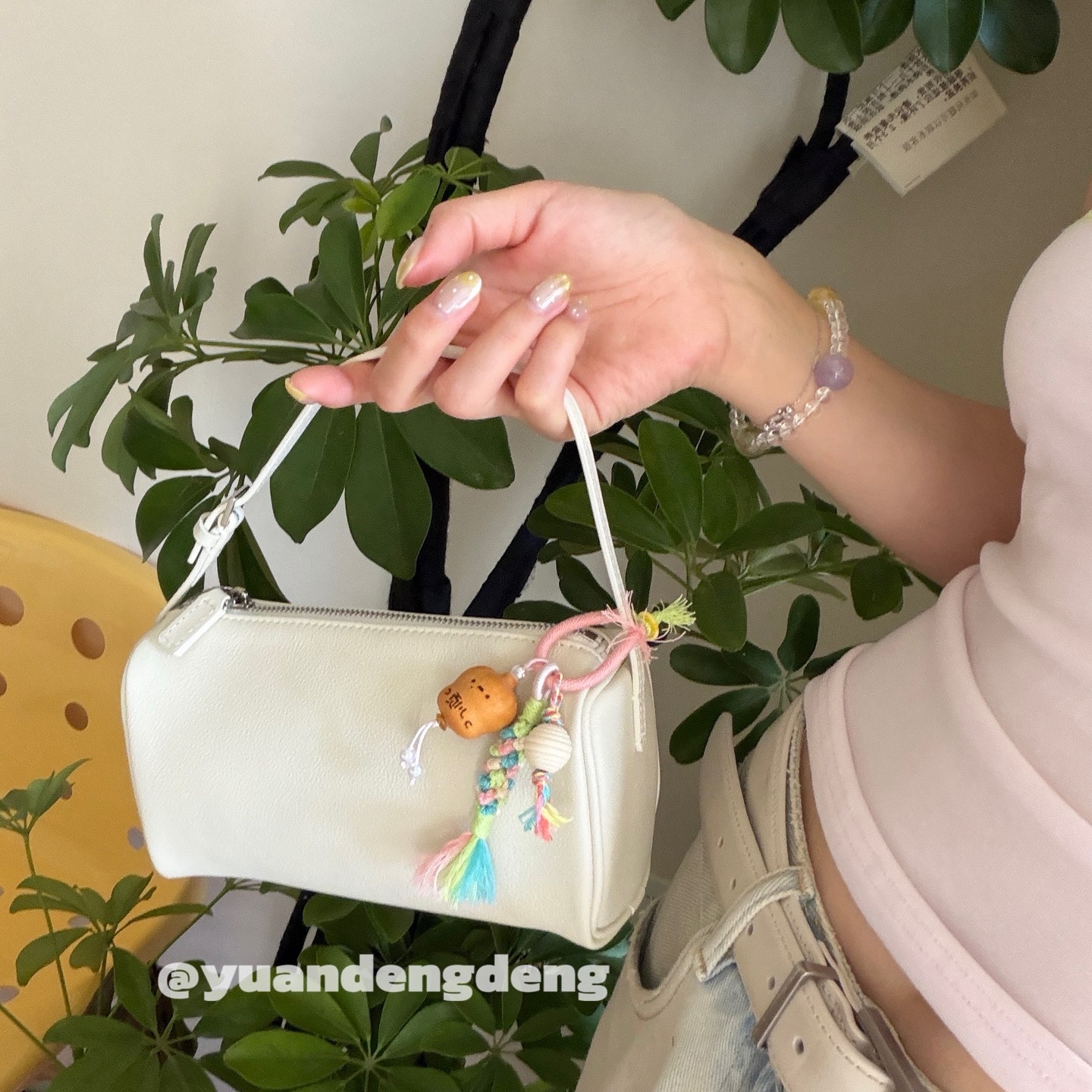 繁花节滴溜手机包包钱袋子挂件