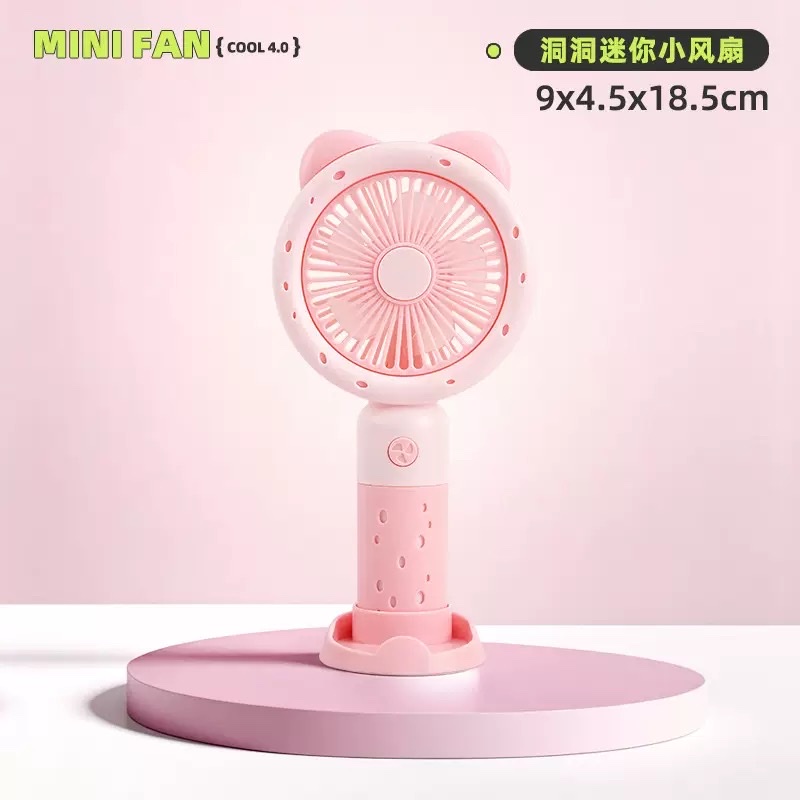 Handheld mini fan, turbine folding, neck-hanging desktop, usb charging portable Specification image