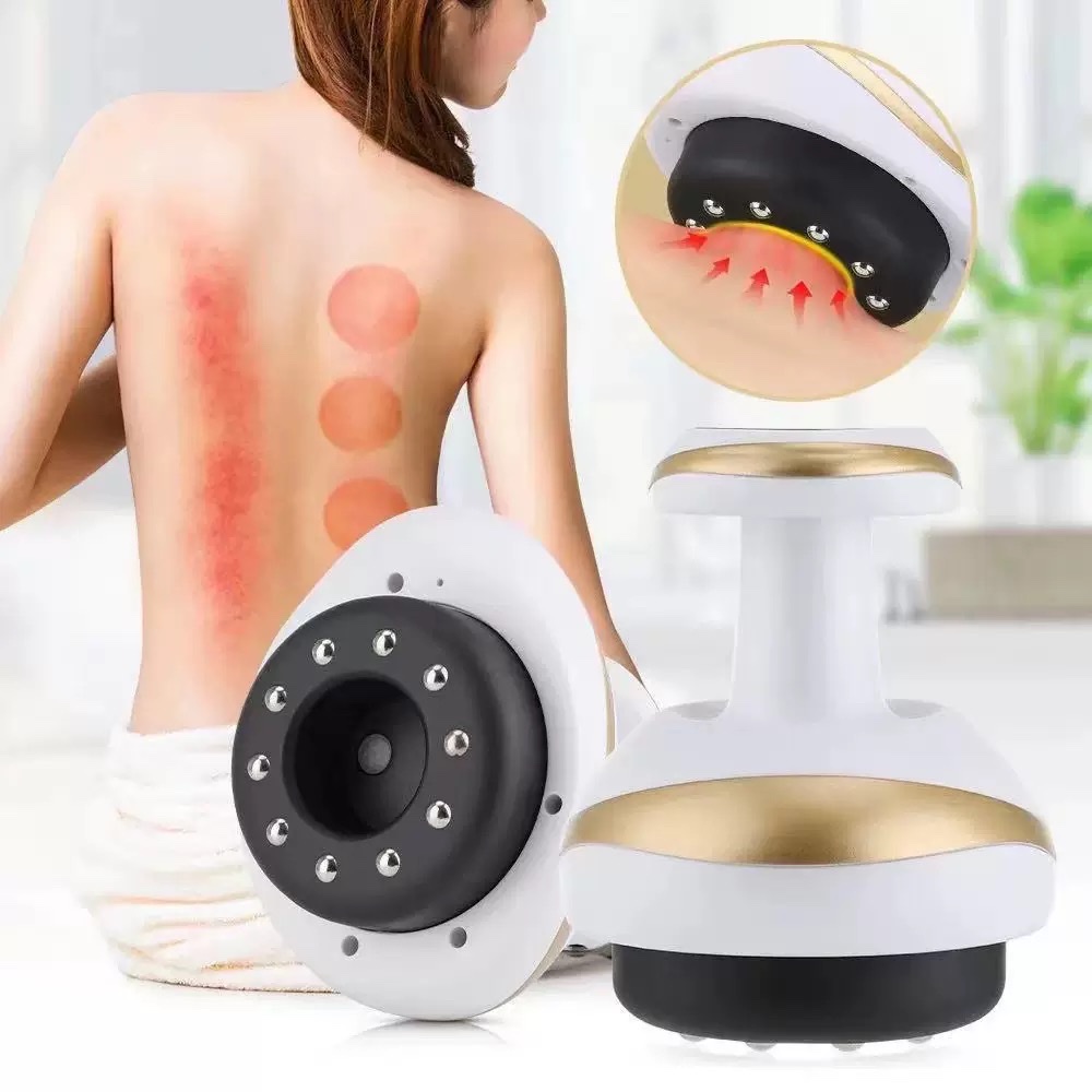 Transfronterizo eléctrico gua sha instrumento caliente cuerpo entero destapado gua sha cepillo masaje de calefacción de espalda meridiano cepillo masajeador Application Scenario
