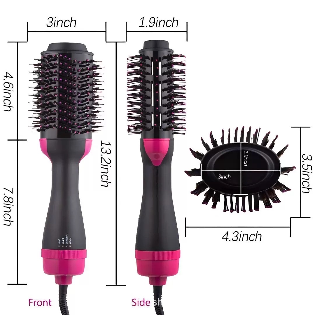 Cross border multifuncional rizador de pelo peinador de aire caliente peinador de pelo rizado peinador de pelo soplado peinador de pelo peinador de pelo liso peinador eléctrico caliente details Picture