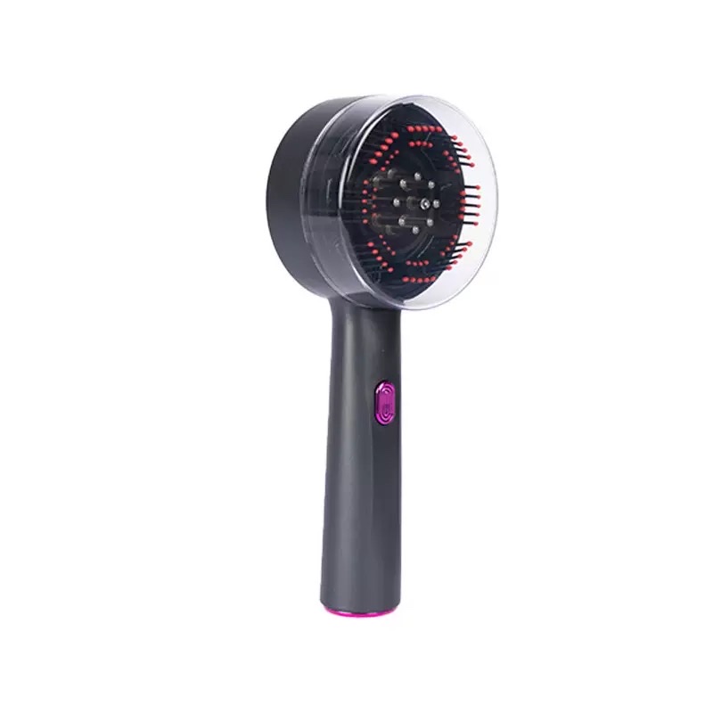 Masaje eléctrico multifuncional peine luz roja aceite esencial instrumento guía de líquido amasador automático cuero cabelludo cuidado del cabello peinador masajeador
