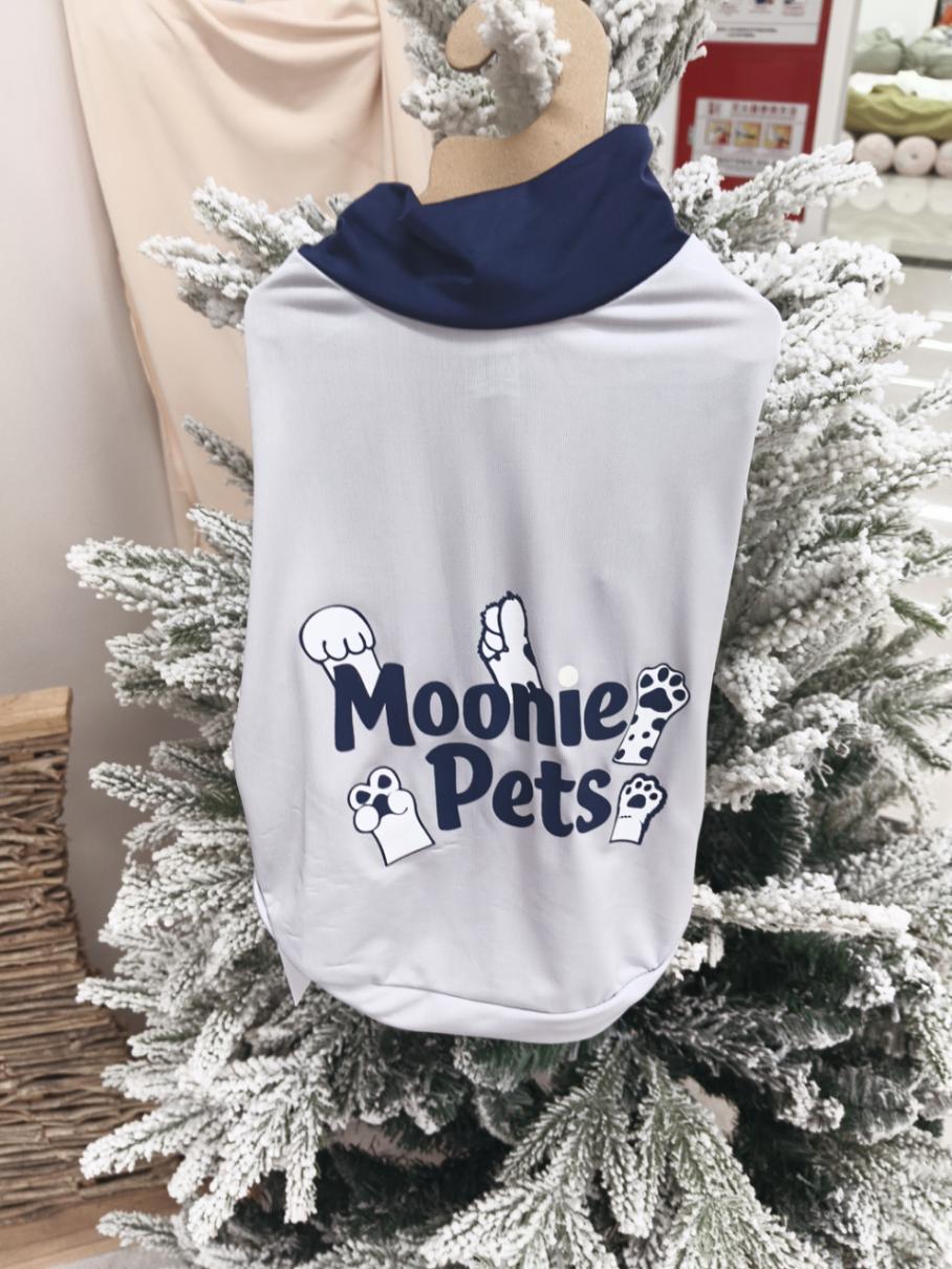 Alfabeto coreano estampado perro manga corta golpear color solapa camiseta cachorro primavera verano transpirable slim estilo ropa para mascotas Specification image