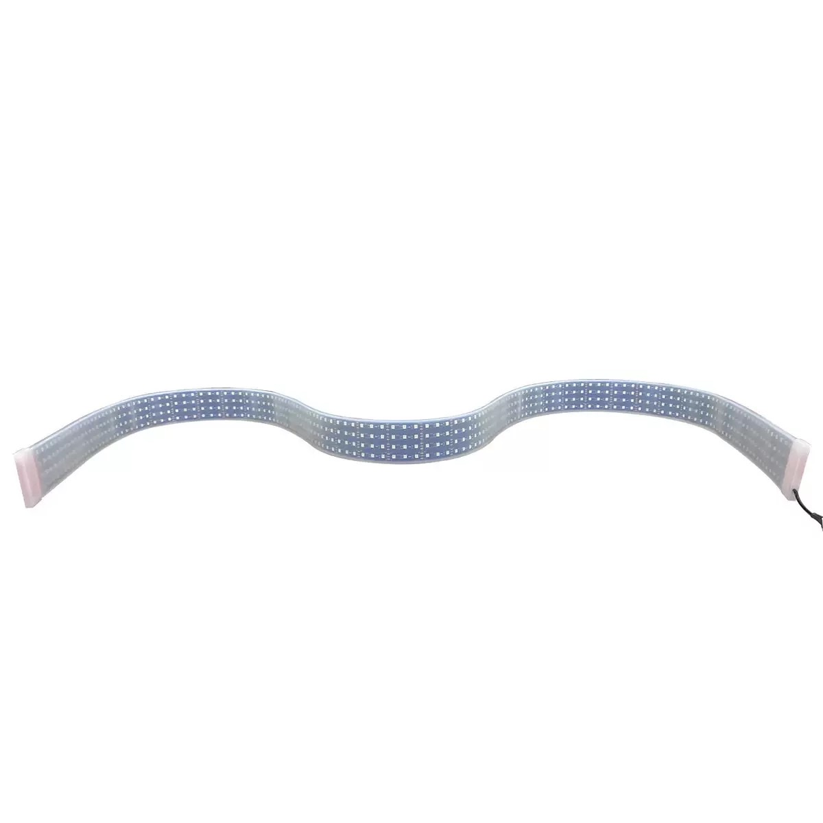 Truck LED tube flowing light strip, 24V remote control seven-color running light, waterproof decorative light, 3 rows and 4 rows of sun visors Item Picture
