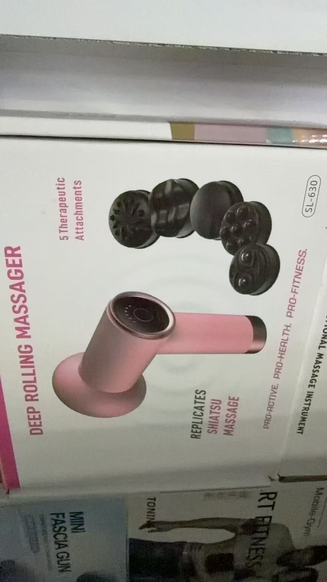 ماكينة دليك محمولة على الظهر والكتف في رقبة، جهاز دفع لاسلكي للرصاص Item Picture