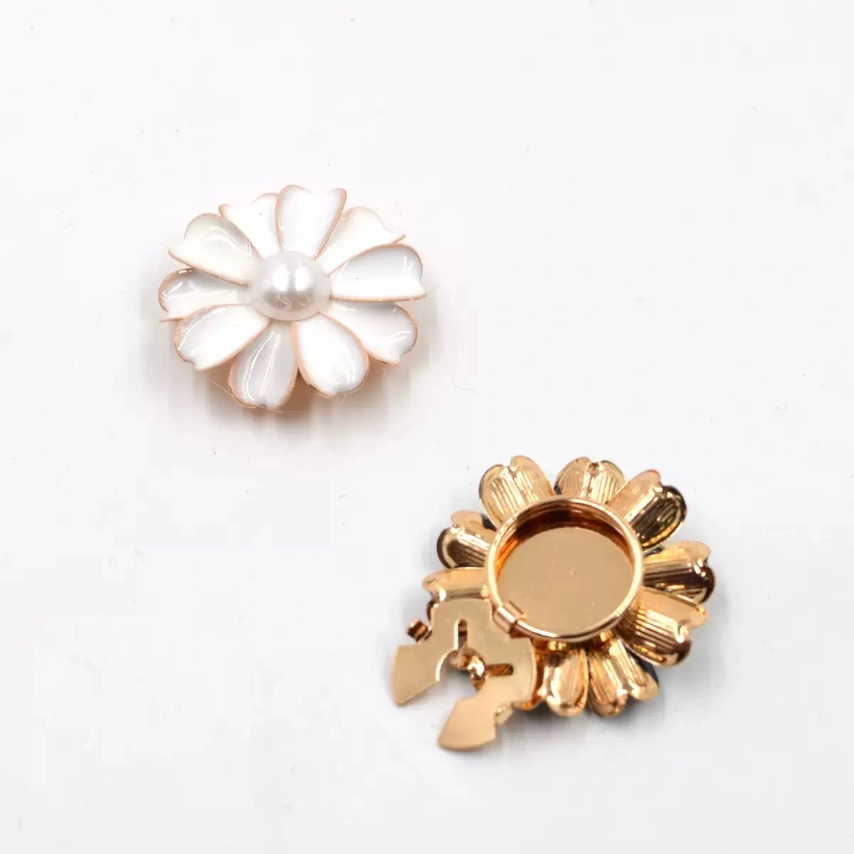 Cufflinks, shirt buttons, diy floral button covers, ins button covers with accessories, exquisite and fashionable suit shirts detail image 5