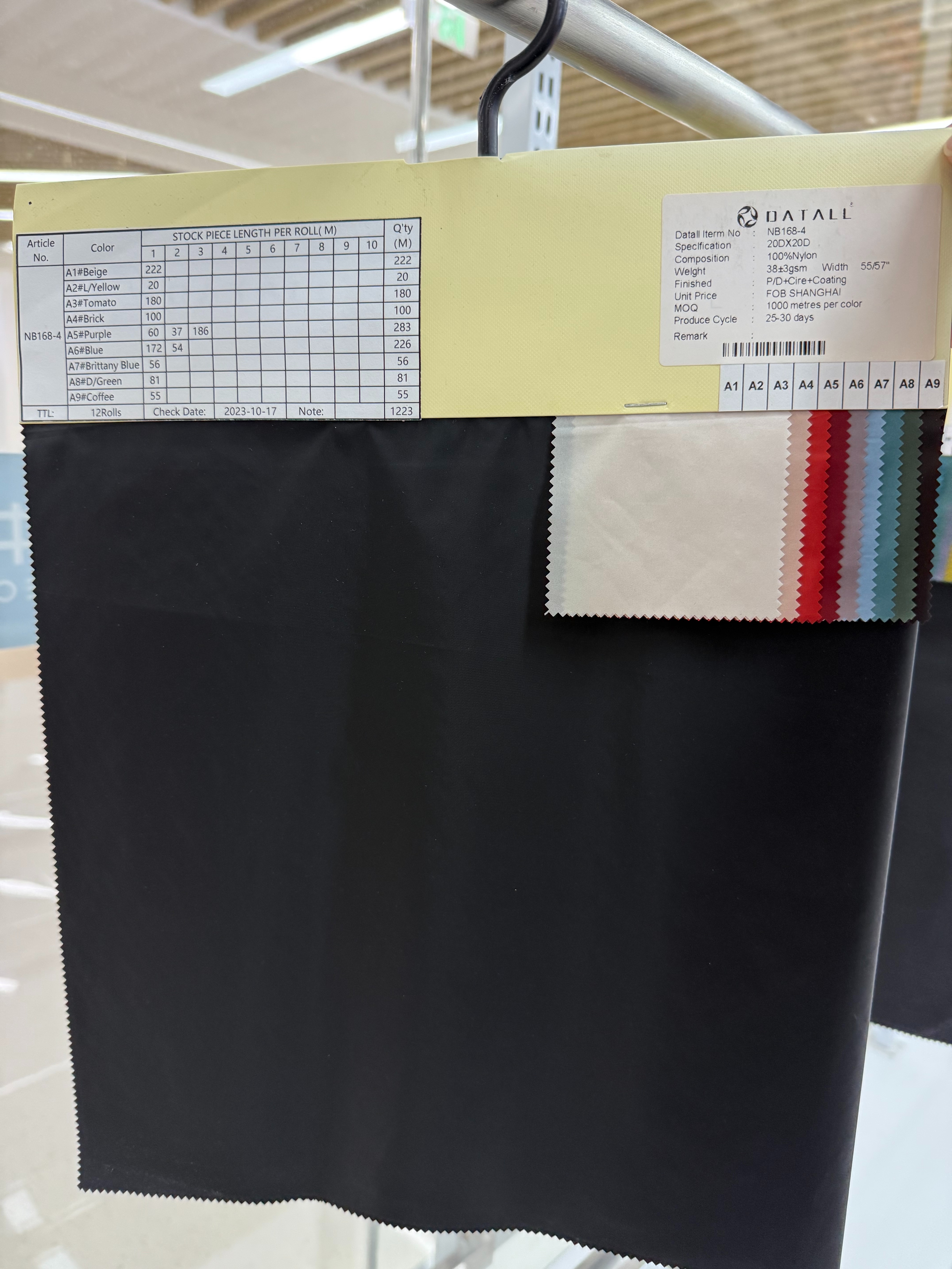 NB168-4 fabric