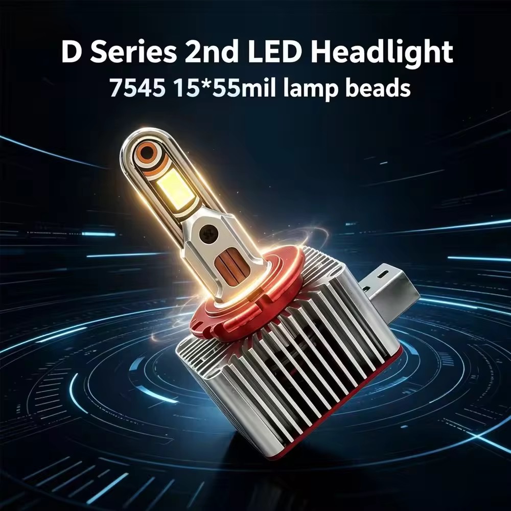 High-power 8-copper tube D series led car headlights d3s, d1s, xenon lamps d4s, hid high-brightness bulbs d8s detail image 5