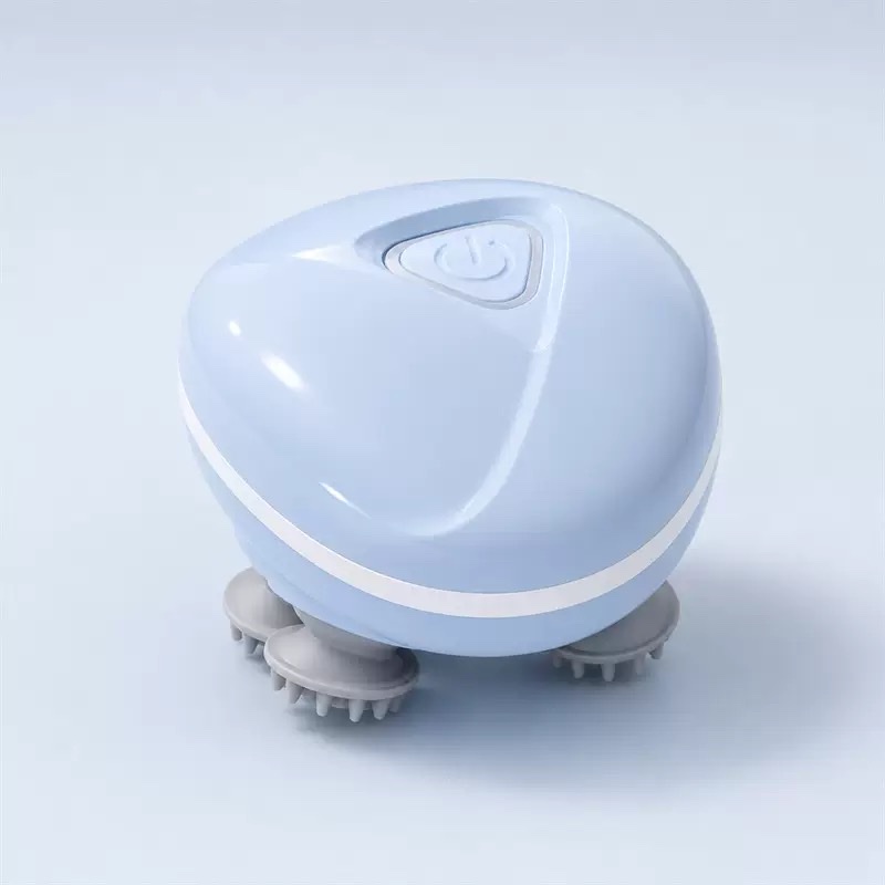 Smart electric wireless scalp simulation kneading red light waterproof pet massage device Cross-border new model Application Scenario