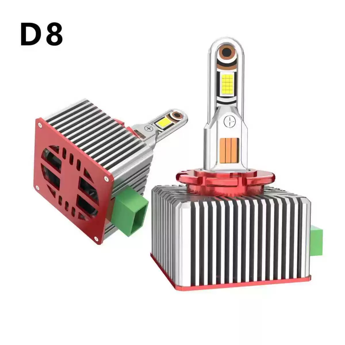 High-power 8-copper tube D series led car headlights d3s, d1s, xenon lamps d4s, hid high-brightness bulbs d8s detail image 6