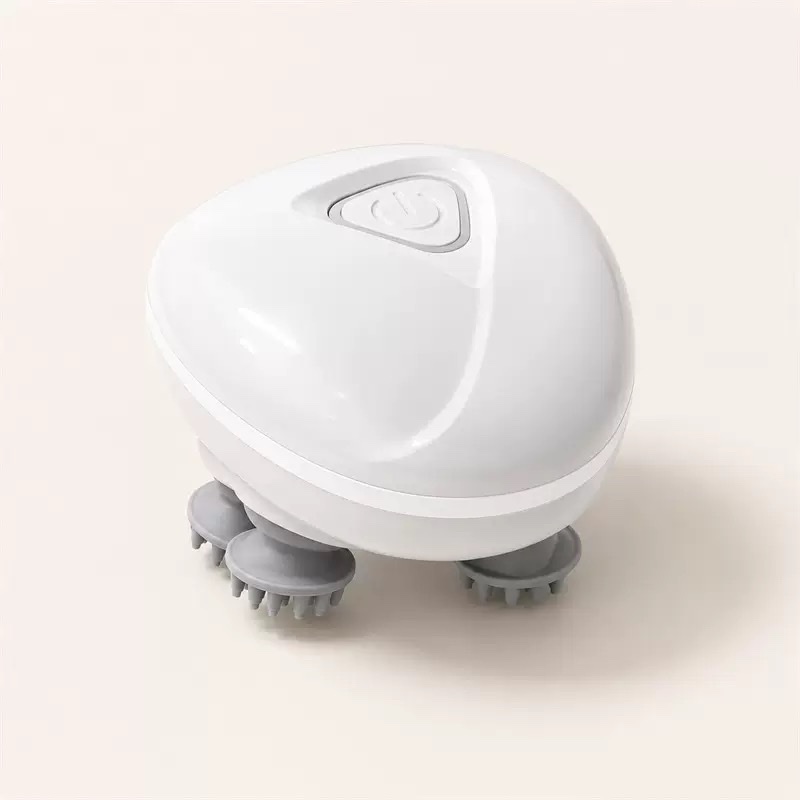Smart electric wireless scalp simulation kneading red light waterproof pet massage device Cross-border new model Specification image