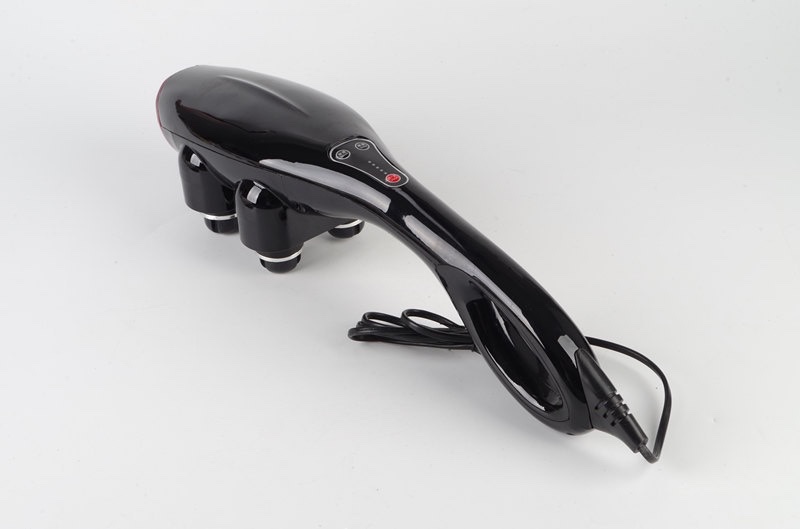 Cross-border multi-functional dolphin massage infrared massager, electric massage hammer, four-head factory direct supply, patting detail image 3