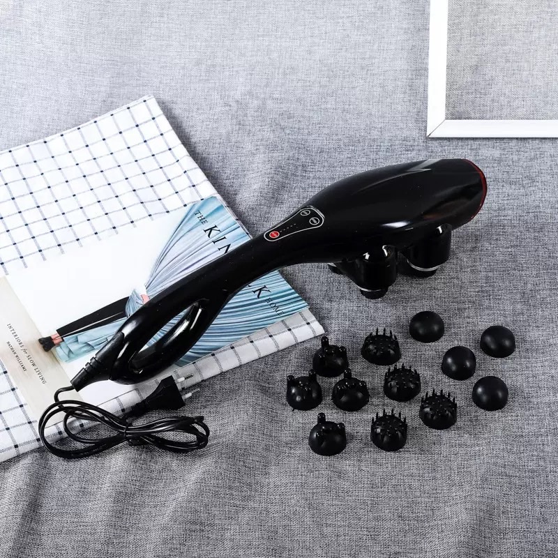 Cross-border multi-functional dolphin massage infrared massager, electric massage hammer, four-head factory direct supply, patting Application Scenario
