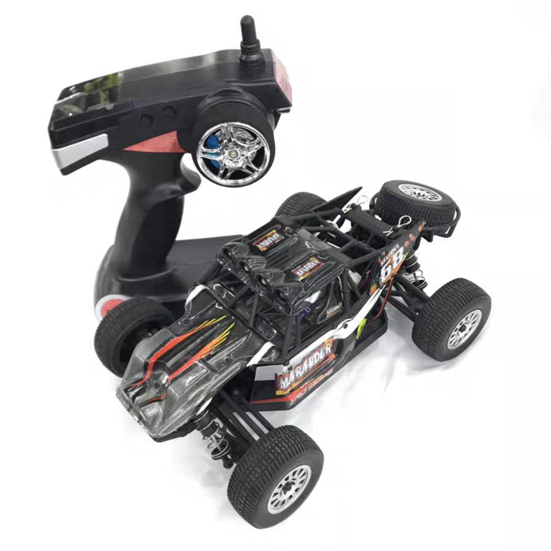 Feishen 1/18 brushed remote control four-wheel drive electric off-road vehicle remote control desert card designated vehicle for youth competitions details Picture