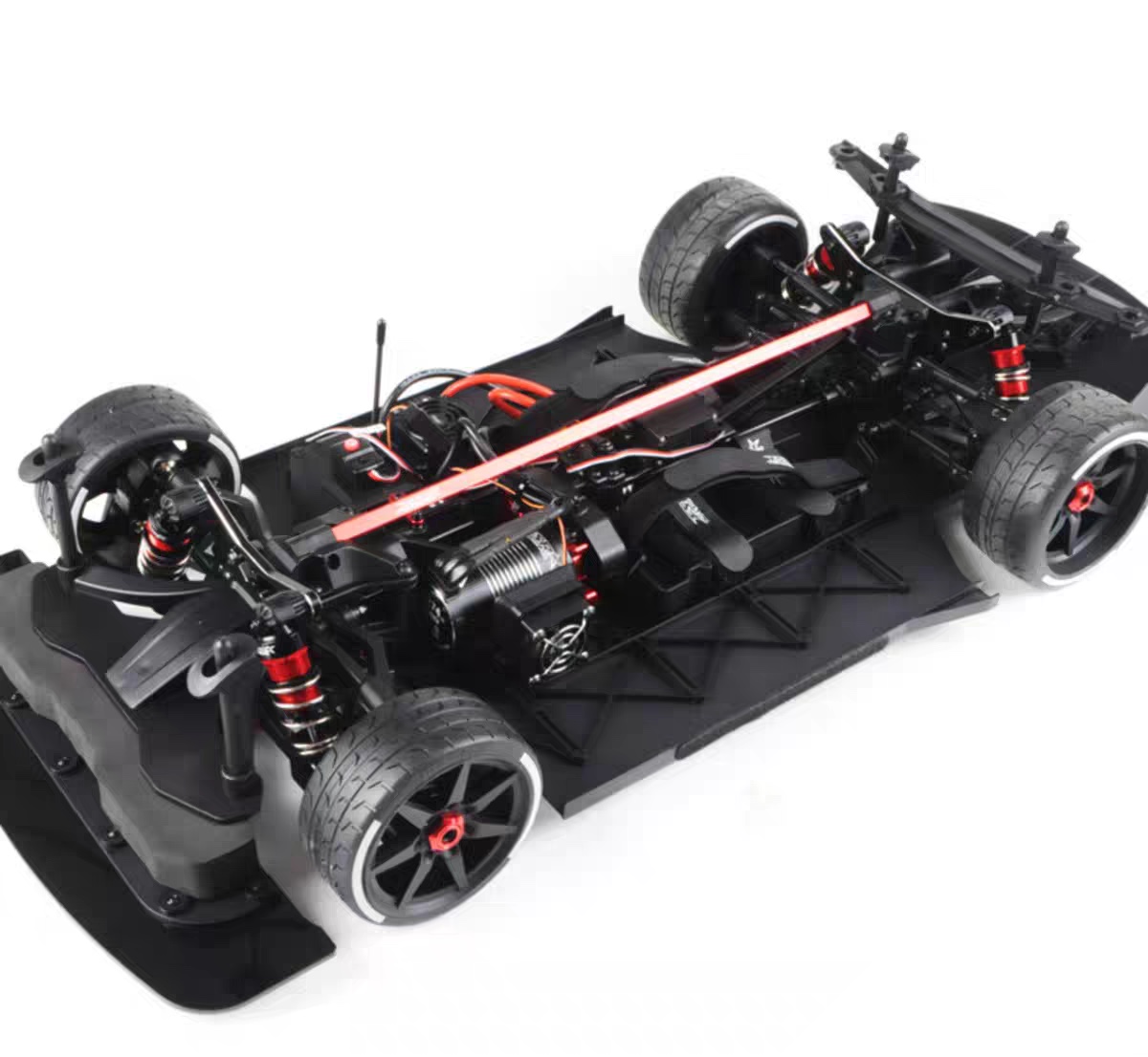 Feishen Wild Horse Super Flat Sports Car GT6S Sports car RC model Remote Control Car 1/7 Brushless electric drift car detail image 2