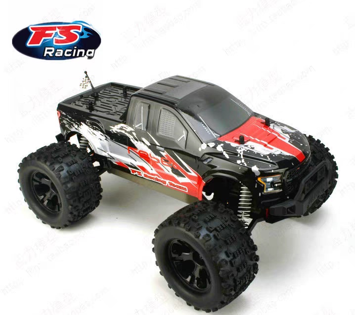 Feishen 1:10 large foot vehicle, fully waterproof brushed and brushless electric four-wheel drive racing car detail image 4