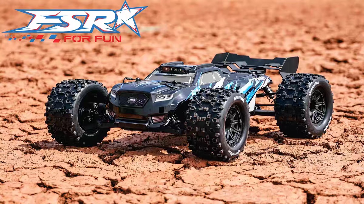 Feishen Sniper 1/10 Large Foot Racing Card Professional RC high-speed remote control Model car, four-wheel drive, brushless detail image 4