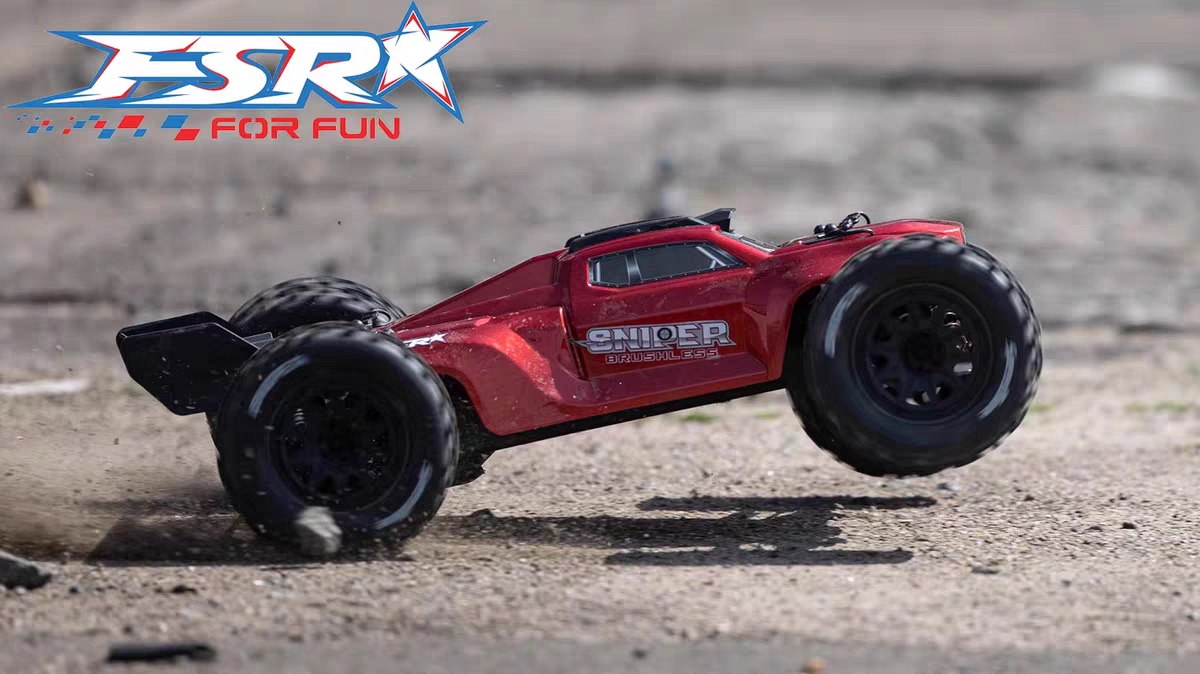 Feishen Sniper 1/10 Large Foot Racing Card Professional RC high-speed remote control Model car, four-wheel drive, brushless detail image 3
