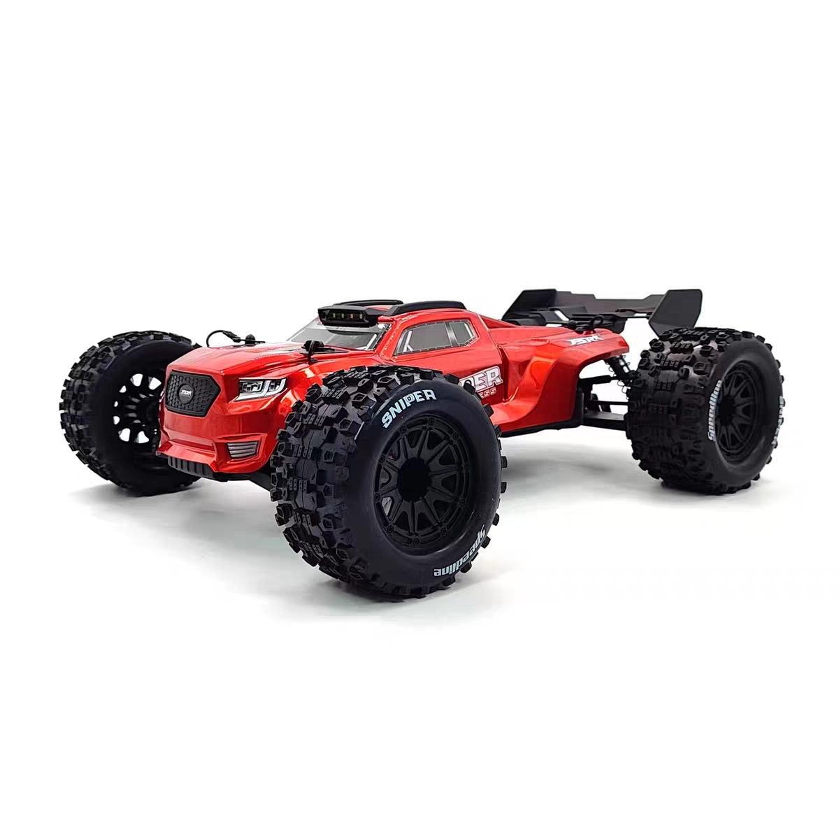 Feishen Sniper 1/10 Large Foot Racing Card Professional RC high-speed remote control Model car, four-wheel drive, brushless details Picture
