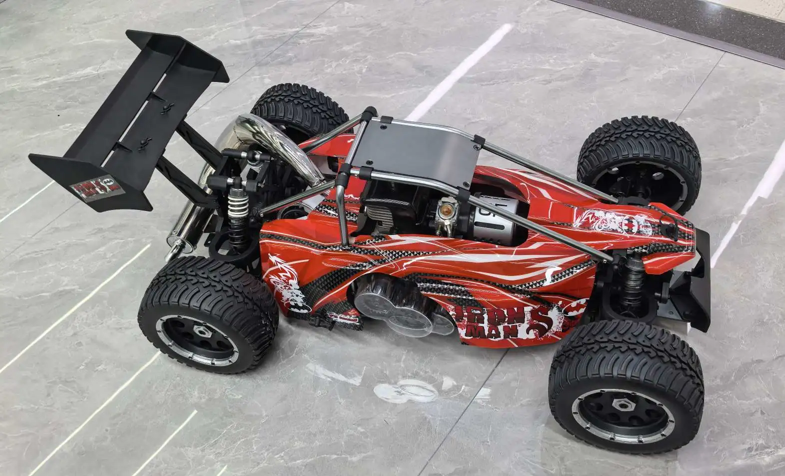 Feishen 1/5 Oil-powered off-road vehicle Four-wheel drive remote control model, Extra-large remote control car, off-road vehicle, high-speed racing car detail image 2