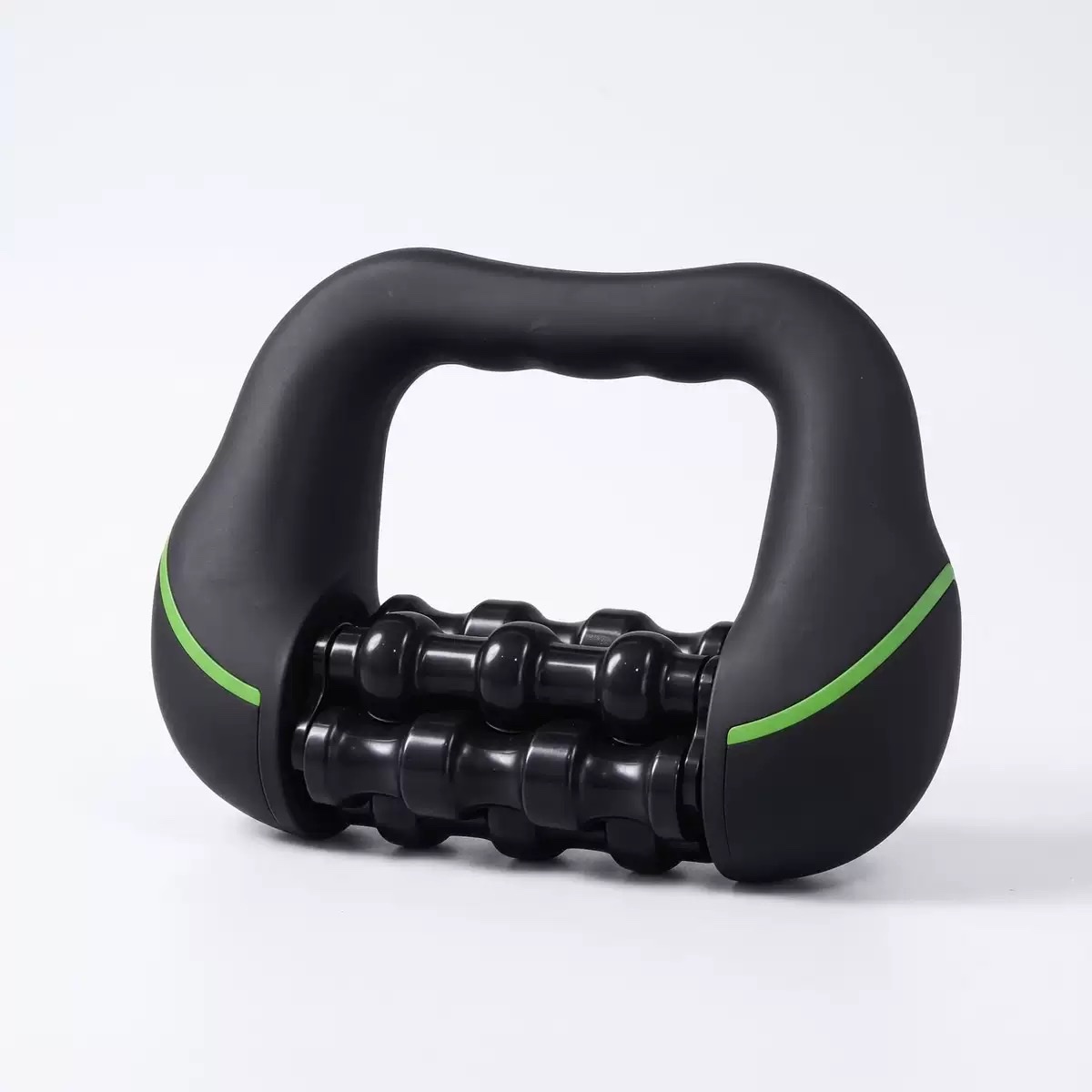 Cross border roll masaje anillo de relajación muscular de cuerpo entero rodillo masajeador de fascia masaje de piernas bolas de silicona Specification image