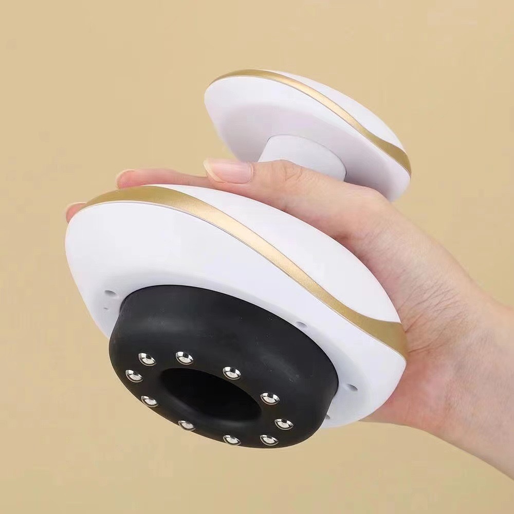 Cross-border electric gua sha device, cupping instrument, meridian unblocking brush, hot compress gua sha, meridian massage and tendon therapy device, suction sha device detail image 3