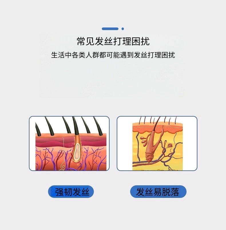 按摩梳红蓝光理疗梳子喷雾上药器头皮护理按摩仪负离子美发梳护发 detail image 5