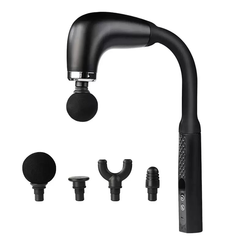 Cross-border elbow fascia gun, multi-functional muscle cervical massager, waist, back and leg relaxation electric massage gun Application Scenario