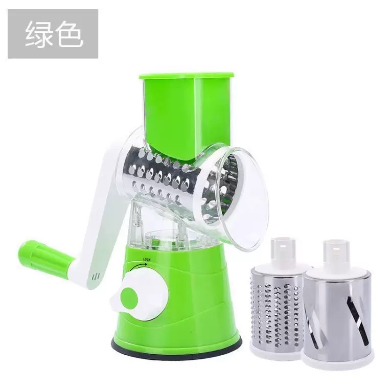 Multi-functional vegetable cutter, hand-cranked drum vegetable cutter, slicer, kitchen wonder, potato shreds cutter, grater detail image 2