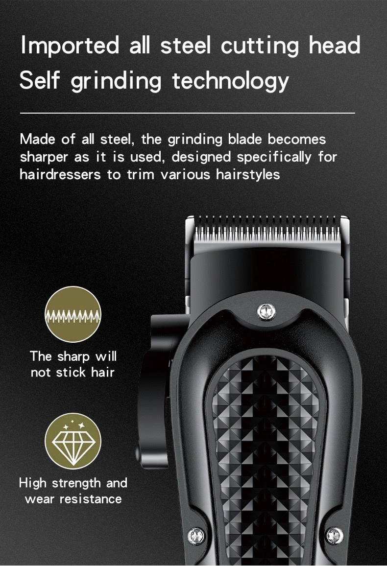 Cortador de pelo transfronterizo cortador eléctrico de cabeza rapada cortador eléctrico transfronterizo cortador de pelo recargable cortador de cabeza de aceite conjunto cortador de pelo eléctrico detail image 5