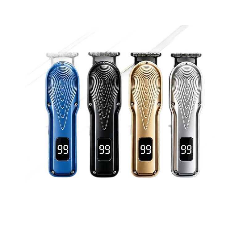 Best-selling electric hair clipper, USB charging, engraving oil head, reasoning hair clipper, digital display electric clipper for hair salon detail image 2