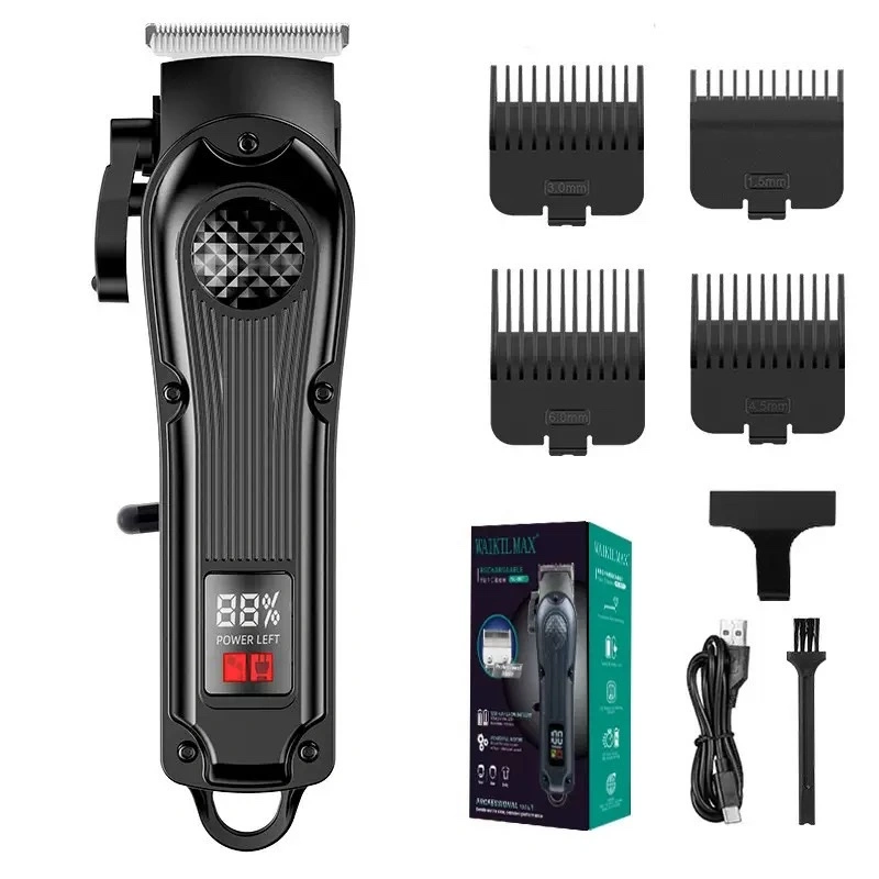 Cortador de pelo transfronterizo cortador eléctrico de cabeza rapada cortador eléctrico transfronterizo cortador de pelo recargable cortador de cabeza de aceite conjunto cortador de pelo eléctrico detail image 2