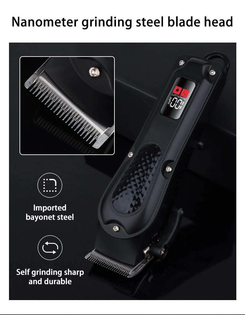Cortador de pelo transfronterizo cortador eléctrico de cabeza rapada cortador eléctrico transfronterizo cortador de pelo recargable cortador de cabeza de aceite conjunto cortador de pelo eléctrico detail image 6