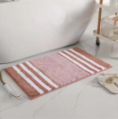Thickened high-plush floor MATS, bathroom anti-slip MATS, kitchen and bathroom entrance absorbent floor MATS, carpets Specification image