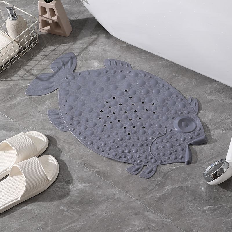 New anti-slip fish-shaped bathroom mat, comfortable bathroom, anti-slip suction cup, anti-slip floor mat detail image 8