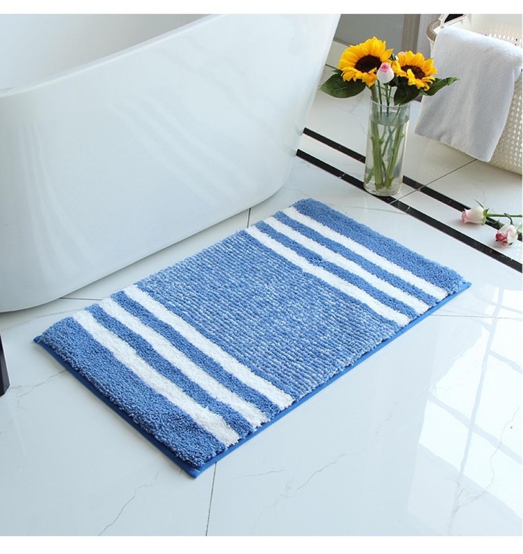 Thickened high-plush floor MATS, bathroom anti-slip MATS, kitchen and bathroom entrance absorbent floor MATS, carpets detail image 11