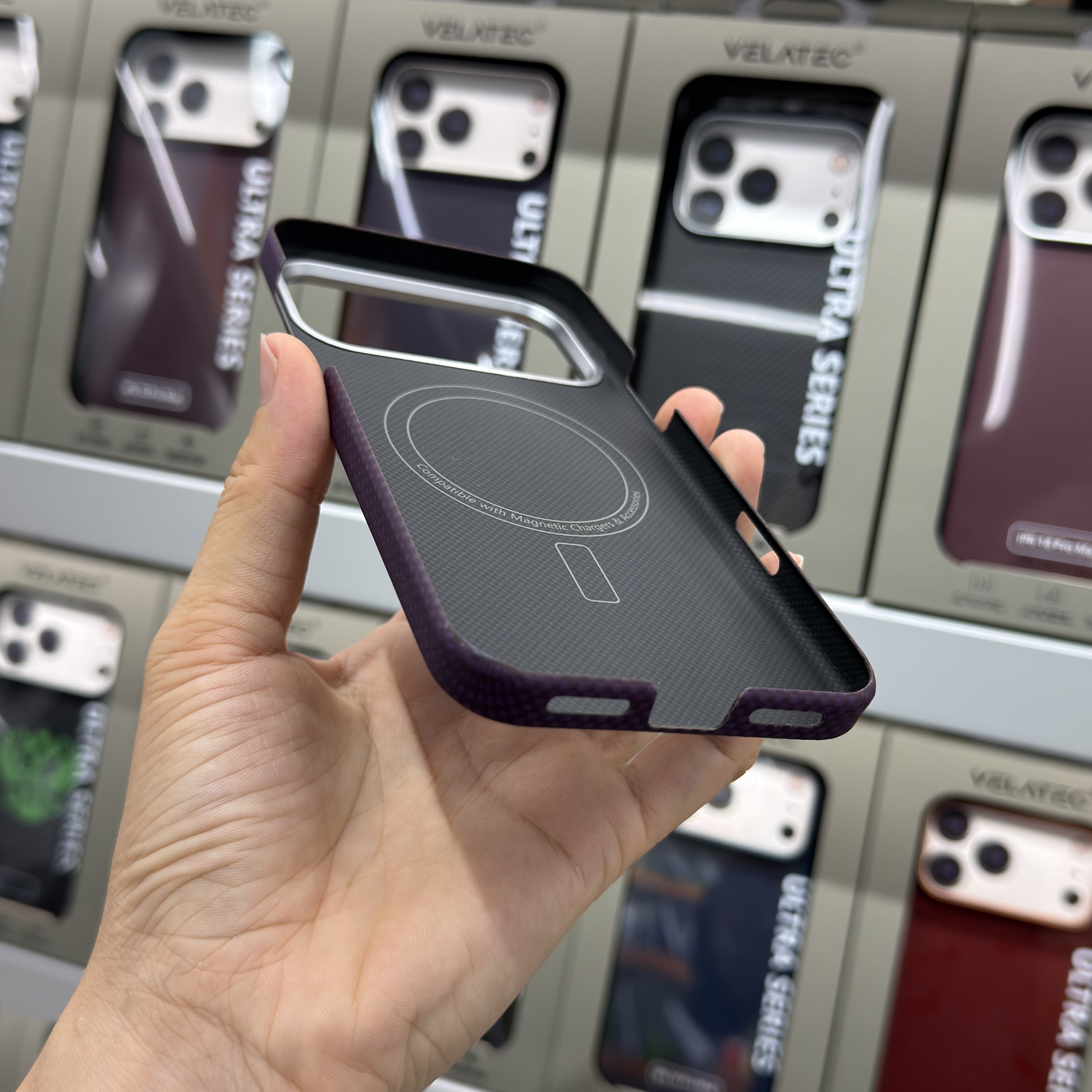 Para apple 18promax aramid phone case wholesale Specification image