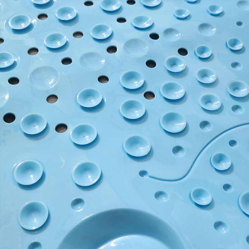 New anti-slip fish-shaped bathroom mat, comfortable bathroom, anti-slip suction cup, anti-slip floor mat detail image 5
