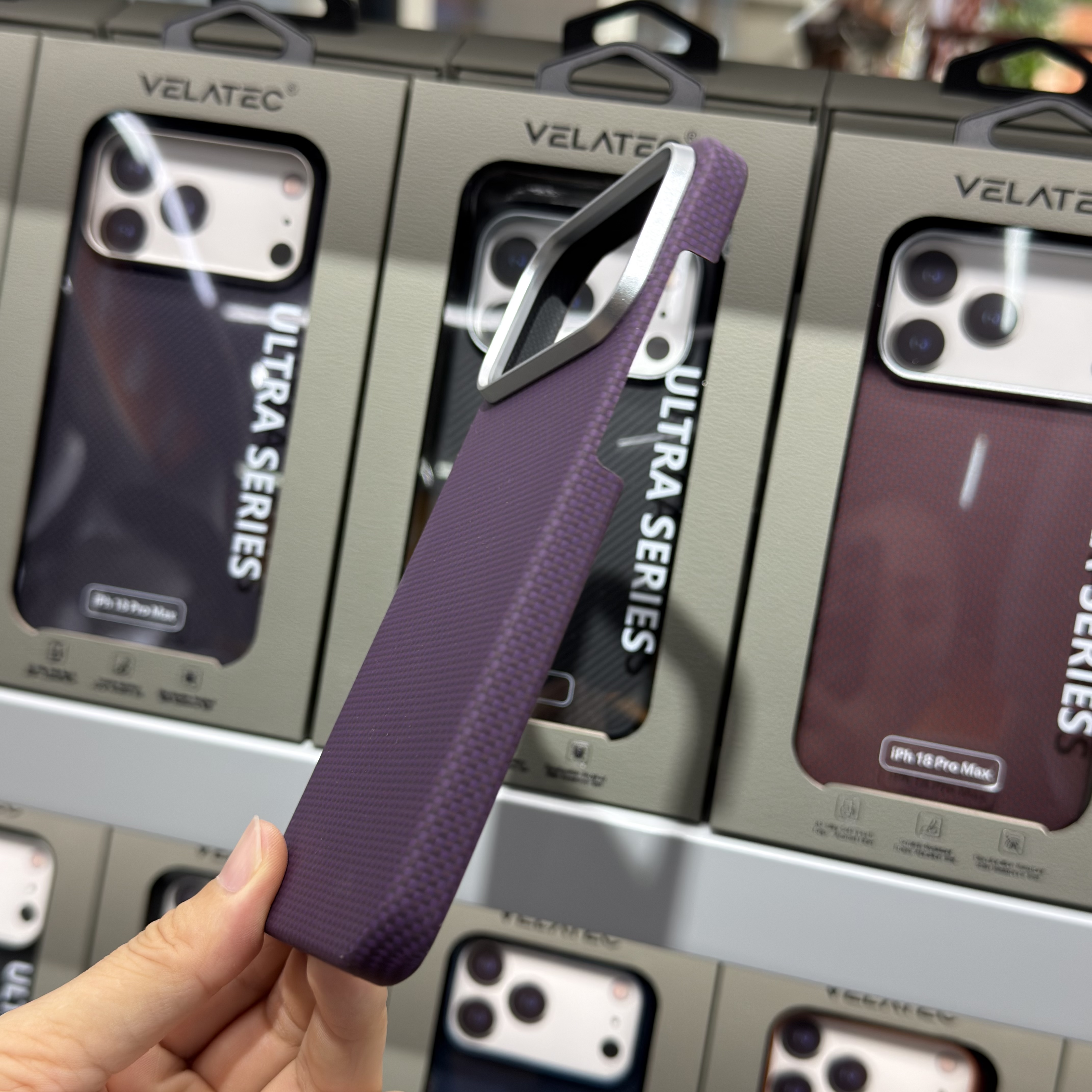 Para apple 18promax aramid phone case wholesale