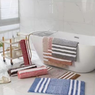 Thickened high-plush floor MATS, bathroom anti-slip MATS, kitchen and bathroom entrance absorbent floor MATS, carpets