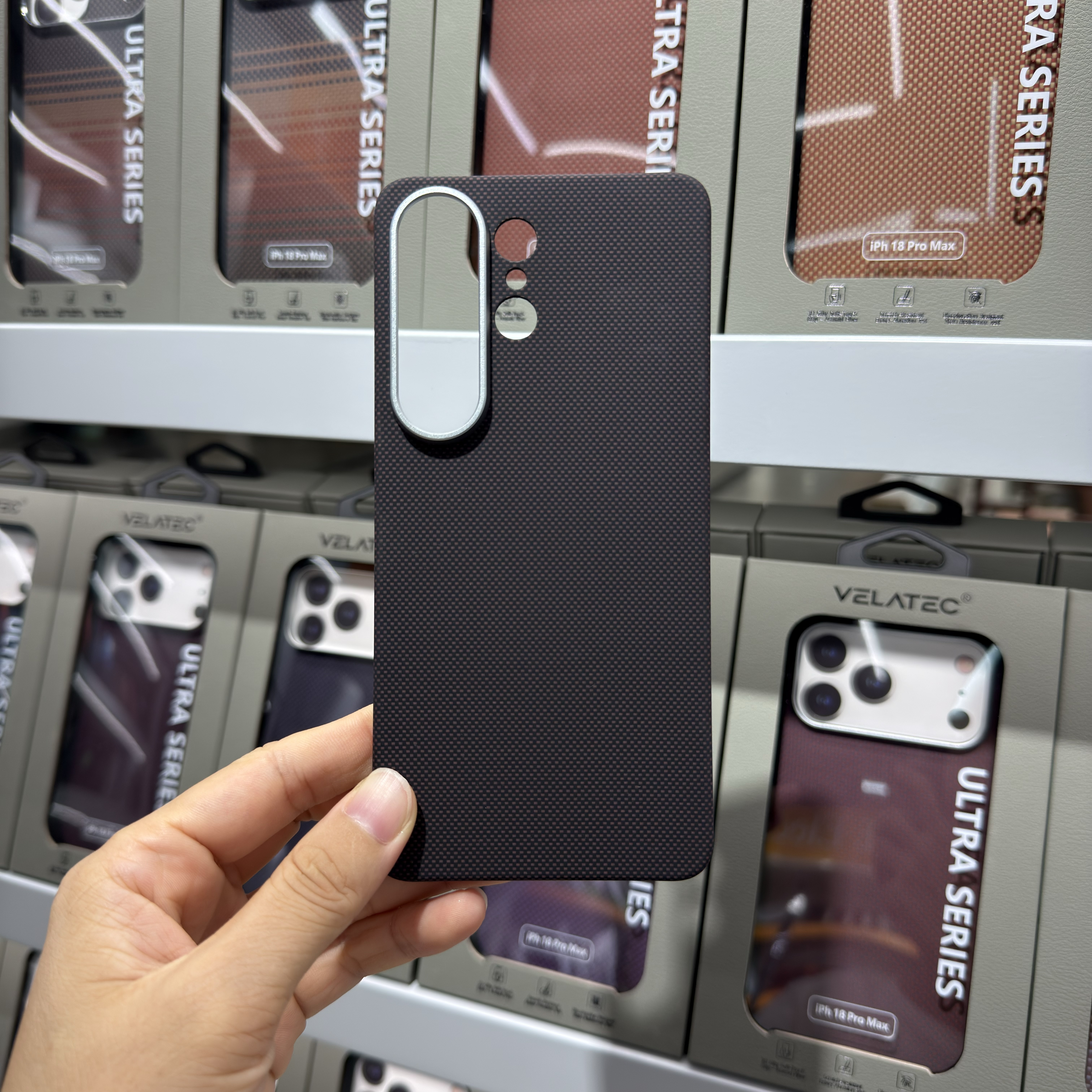 Para samsung S26 Ultra kevlar funda de teléfono original kevlar ultra slim caja de succión magnética