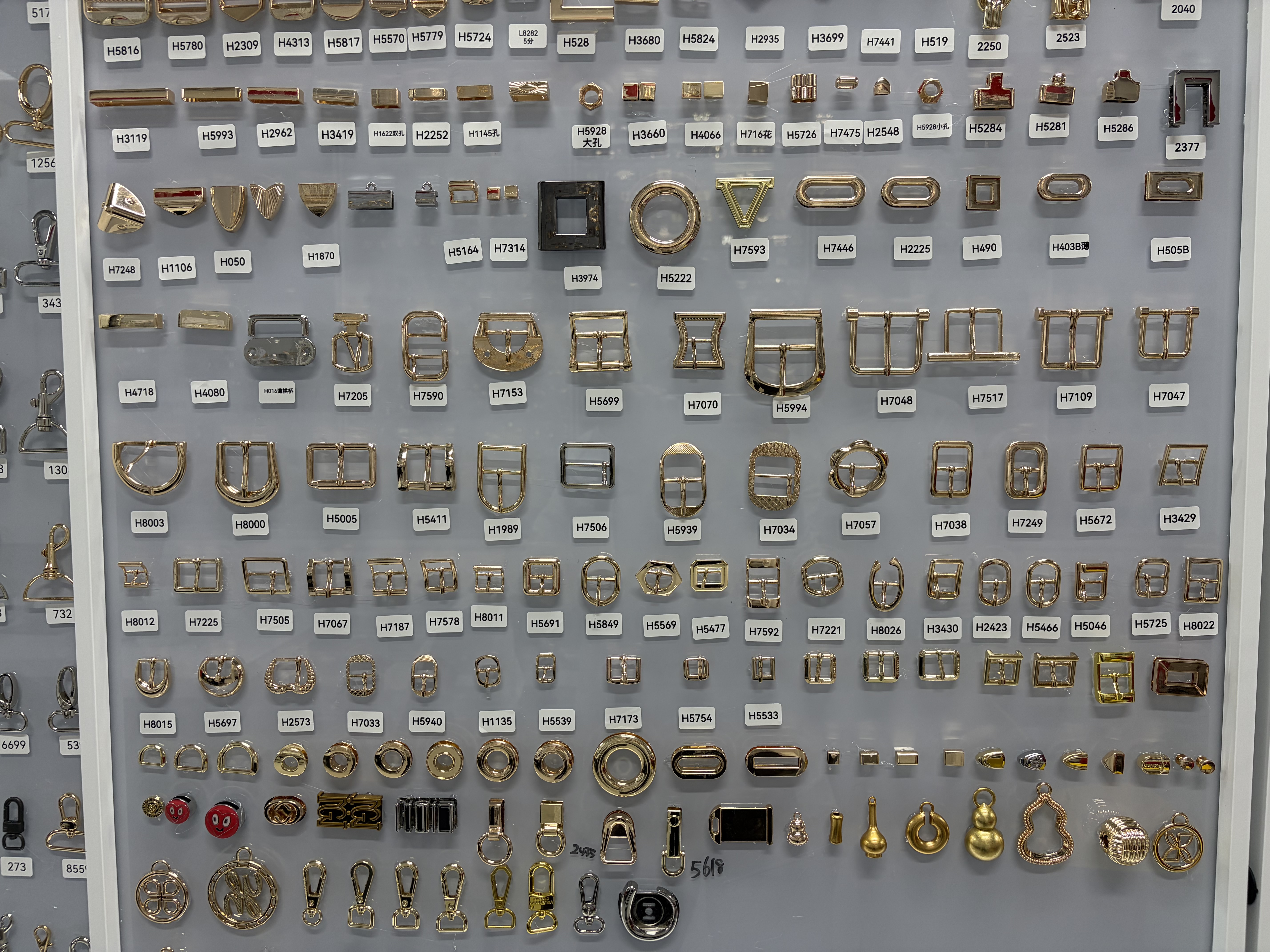 半圆线扣14g细节图