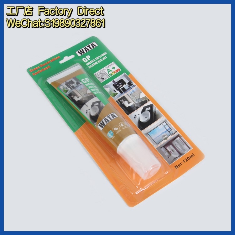 Anti-mold glass glue, waterproof sealant, kitchen toilet sink ceramic glue, sealant factory direct sales detail image 5
